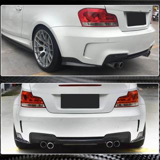 Extensiones Flap para Parachoques Trasero (para E82 1M, Carbono) BMW 1 Series E81/E82/E87/E88 2004-2011 foto 4