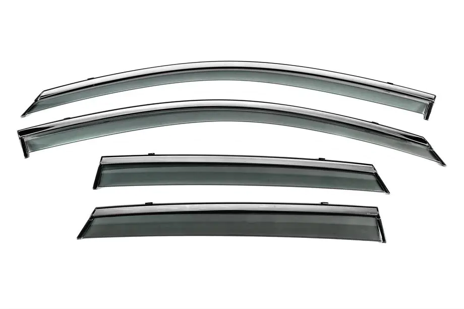 Audi A3 2020- Deflectores de Ventana con Moldura Cromada Niken Luxury (HB, 4 uds) Foto 1