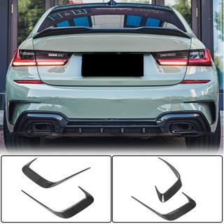 Extensiones Flap para Parachoques Trasero (para M-Sport 2018-2022, Carbono) BMW 3 Series G20/G21 2018- foto 2