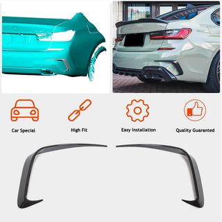 Extensiones Flap para Parachoques Trasero (para M-Sport 2018-2022, Carbono) BMW 3 Series G20/G21 2018- foto 3