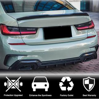 Extensiones Flap para Parachoques Trasero (para M-Sport 2018-2022, Carbono) BMW 3 Series G20/G21 2018- foto 4