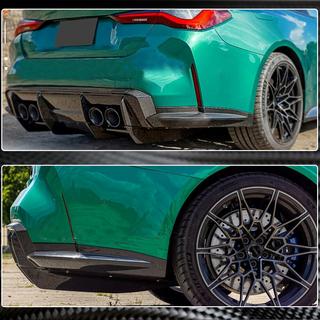 Extensiones de parachoques trasero Flap V1 (para G82/G83) BMW 4 Series G22/23/26 2020- foto 3