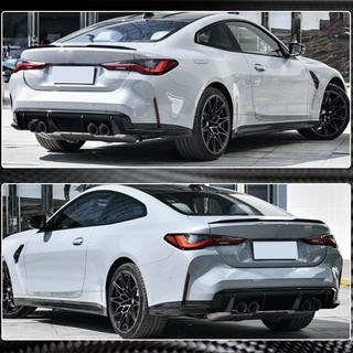 Extensiones de parachoques trasero Flap V1 (para G82/G83) BMW 4 Series G22/23/26 2020- foto 4