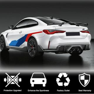 Extensiones de parachoques trasero Flap V2 (para G82/G83) BMW 4 Series G22/23/26 2020- foto 3
