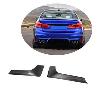 Flaps de parachoques trasero en carbono (para M-Sport/M5 F90, Carbono) BMW Serie 5 G30/G31 2017–2023 foto 1