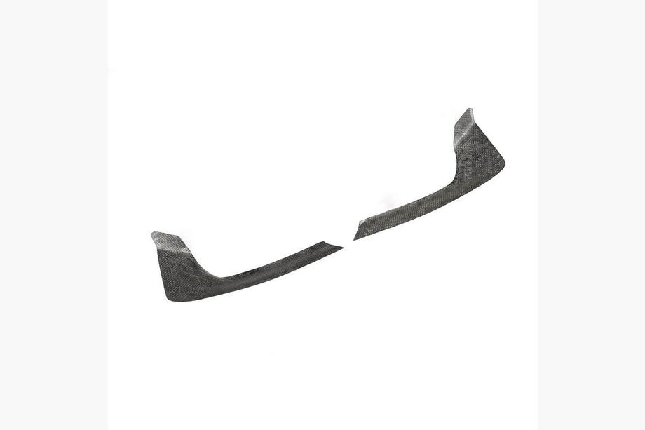 BMW Serie 5 G30/G31 2017–2023 Flaps de parachoques trasero en carbono (para M-Sport/M5 F90, Carbono) Foto 5
