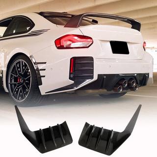 Splitters de parachoques trasero V2 (para G87, Carbono) BMW 2 Series G42 2021- foto 1