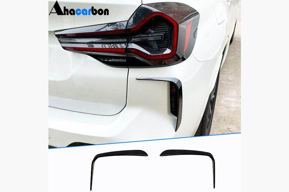 BMW X3 G01 2018- Extensiones de Parachoques Trasero Flap ABS (para M-Sport 2021+) Foto 1