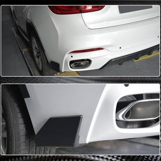 Cubiertas de Parachoques Trasero Flap (para M-Sport, Carbono) BMW X6 F16 2014-2019 foto 4