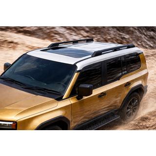 Barras longitudinales de techo OEM negras (aluminio) Toyota Land Cruiser Prado 250 2023- foto 3