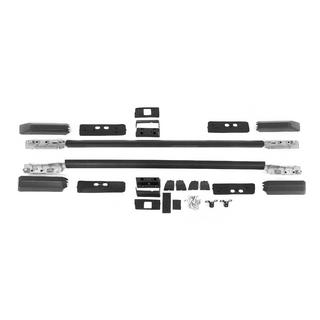 Barras longitudinales de techo OEM negras (aluminio) Toyota Land Cruiser Prado 250 2023- foto 2