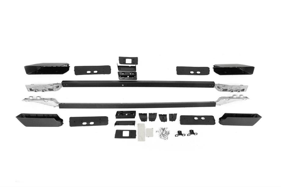 Toyota Land Cruiser Prado 250 2023- Barras longitudinales de techo OEM negras (aluminio) Foto 12