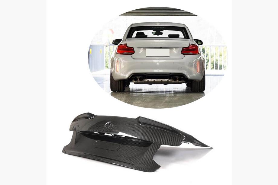 BMW 2 Series F22/F23 2014-2021 Tapa de maletero de carbono (para F87) Foto 3