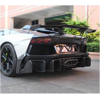 Cubierta de Parachoques Trasero Carbono Lamborghini Aventador 2011-2022 foto 2