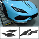 Lamborghini Huracan 2014- Flaps Parachoques Delantero V1 Carbono foto 6