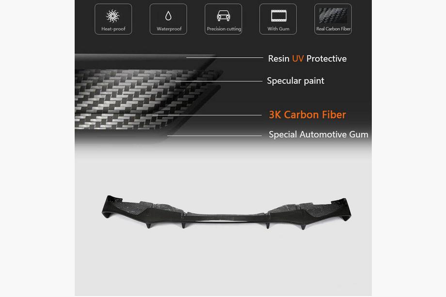 Lamborghini Huracan 2014- Difusor Trasero de Parachoques V1 (Carbono) Foto 5