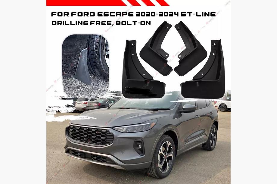 Ford Kuga/Escape 2019- Guardabarros Premium Originales (para ST-Line, 4 uds) Image