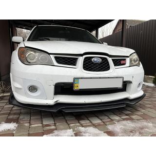 Labio delantero Niken Black (ABS) Subaru Impreza 2000-2007 foto 1
