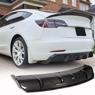 Difusor Trasero V1 (2017-2023, Carbono) Tesla Model 3 2017- foto 1