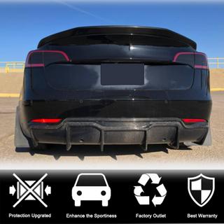 Difusor Trasero V1 (2017-2023, Carbono) Tesla Model 3 2017- foto 4