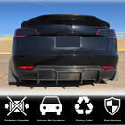 Tesla Model 3 2017- Difusor Trasero de Parachoques Carbono V2 (2016-2022) foto 3