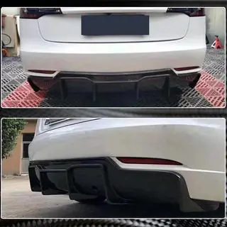 Difusor Trasero V2 (2017-2023, Carbono) Tesla Model 3 2017- foto 4