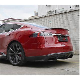 Difusor Trasero V1 (2012-2016, Carbono) Tesla Model S 2012– foto 4