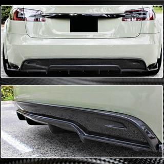 Difusor Trasero V1 (2016-2021, Carbono) Tesla Model S 2012– foto 4