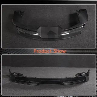 Difusor de Parachoques Trasero (2021+, Carbono) Tesla Model S 2012– foto 3