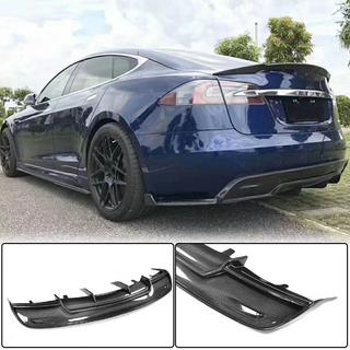 Difusor Trasero V2 (2012-2016, Carbono) Tesla Model S 2012– foto 2