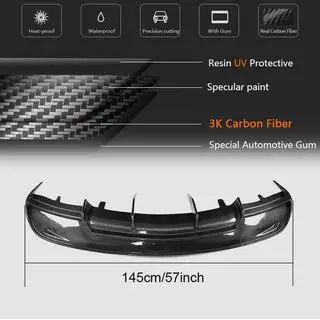 Difusor Trasero V2 (2012-2016, Carbono) Tesla Model S 2012– foto 3