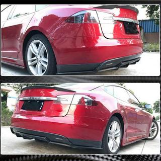 Difusor Trasero V2 (2012-2016, Carbono) Tesla Model S 2012– foto 4