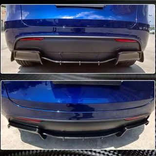 Difusor Trasero V2 (2020-2025, Carbono) Tesla Model Y 2020- foto 4