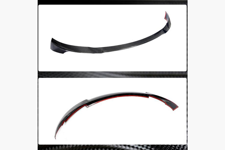 Tesla Model 3 2017- Labio Parachoques Delantero Lip V6 (2017-2023, Carbono) Foto 5
