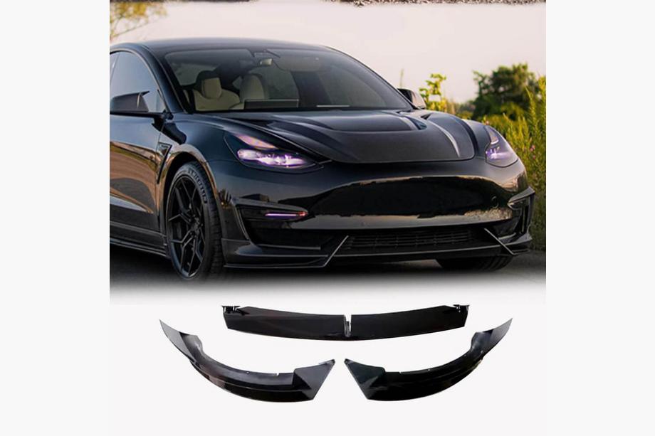 Tesla Model 3 2017- Labio de Parachoques Delantero ABS V9 (2017-2023) Image