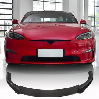 Splitter delantero Lip V1 (2021+, Carbono) Tesla Model S 2012– foto 1
