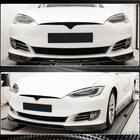 Tesla Model S 2012– Labio Delantero Parachoques Carbono V3 (2016-2020) foto 3