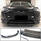 Tesla Model X 2015- Labio Parachoques Delantero Carbono V2 (2016-2020) foto 1