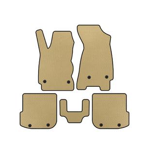 Alfombrillas EVA (Sedan, Beige) Audi A4 B5 1994–2001