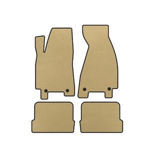 Alfombrillas EVA (1991-1996, Coupé, Beige) Audi 80/90 1987-1996