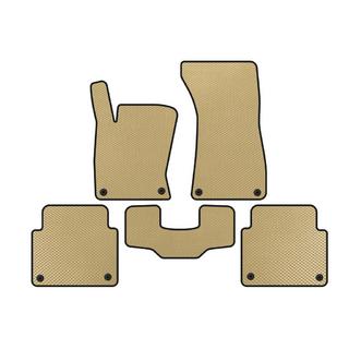 Alfombrillas EVA (Short, Beige) Audi A8 2002-2009