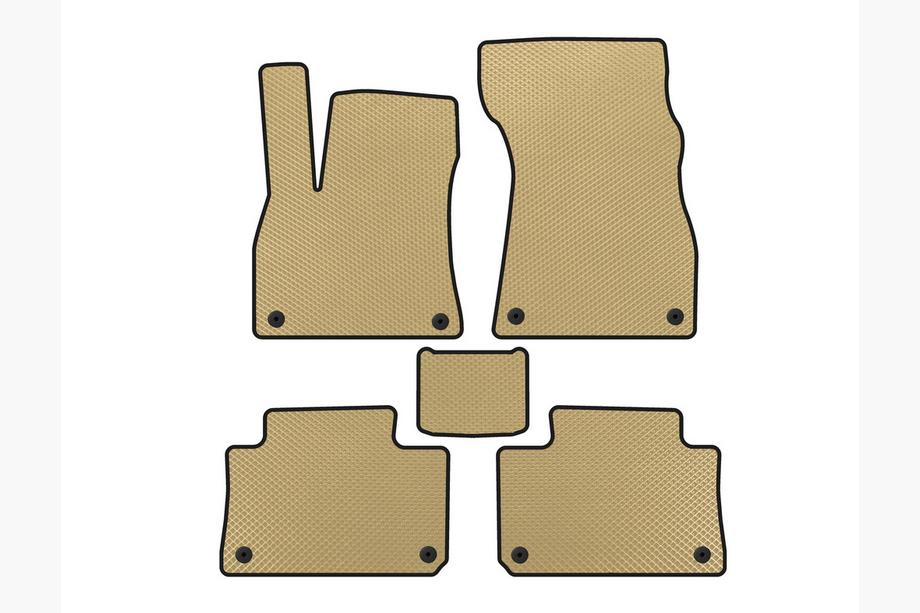 Audi e-Tron 2018-2022 Alfombrillas EVA (Beige) Image