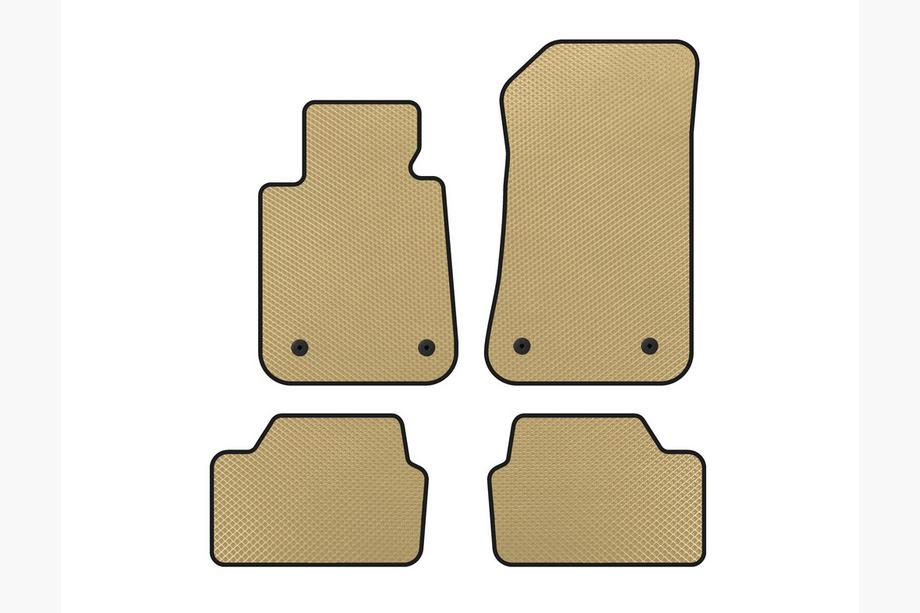 BMW 1 Series E81/E82/E87/E88 2004-2011 Alfombrillas EVA (Beige) Image