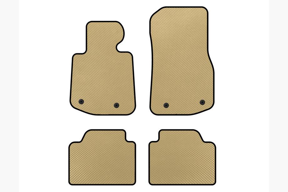 BMW 4 Series F32/F33/F36 2012-2020 Alfombrillas EVA V2 (Beige) Image