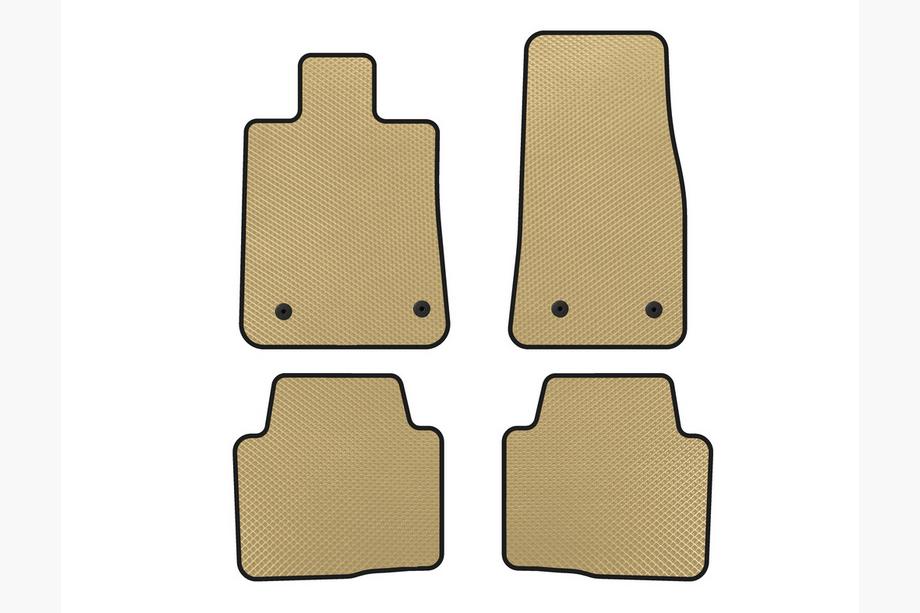 Cadillac CTS 2013-2019 Alfombrillas EVA (2013+, Beige) Image