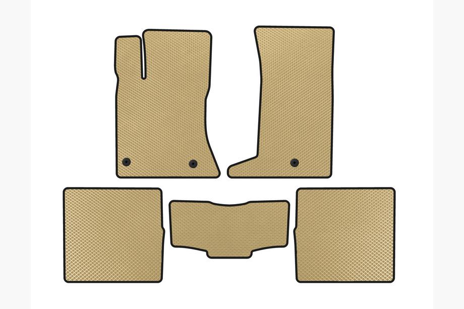 Cadillac SRX 2004-2009 Alfombrillas EVA (Beige) Image