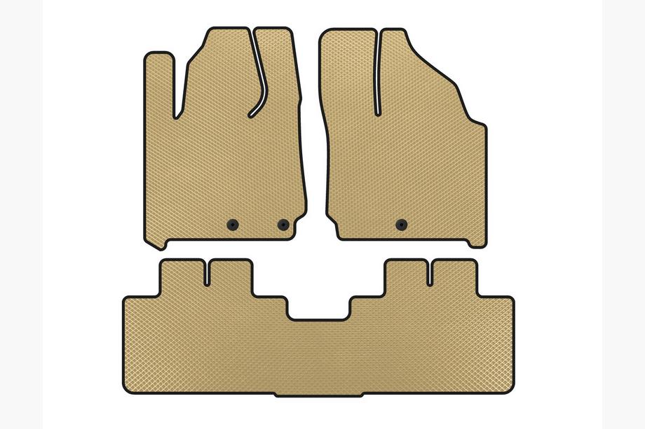 Cadillac SRX 2010-2016 Alfombrillas EVA (Beige) Image