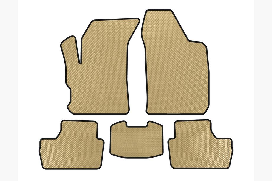 Chery Beat 2009-2015 Alfombrillas EVA (Beige) Image