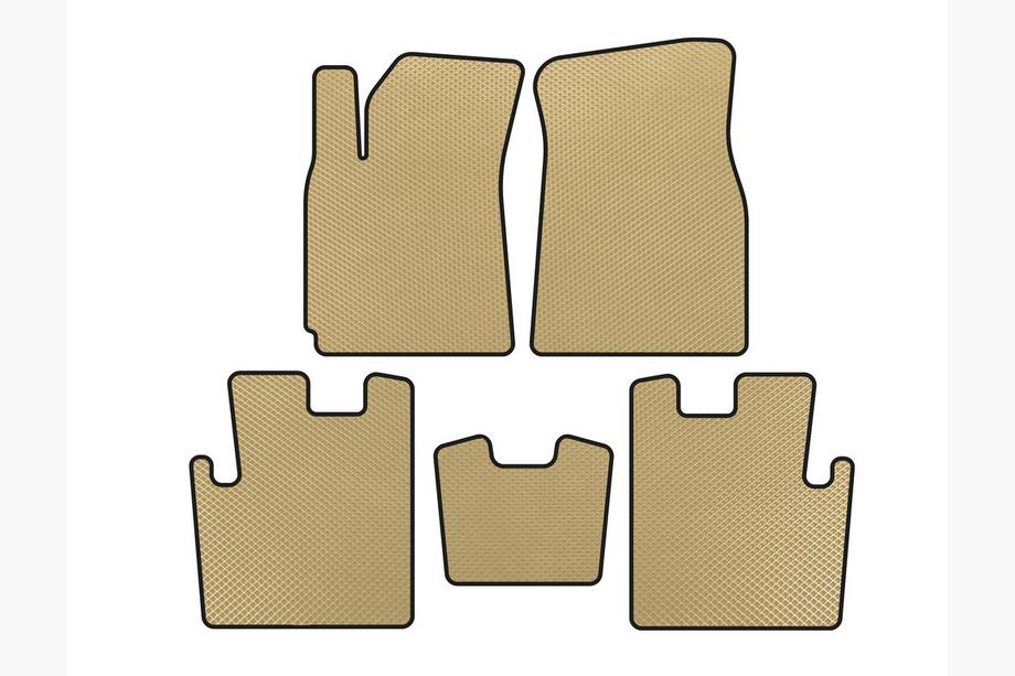 Chery Tiggo 1 2005-2016 Alfombrillas EVA (2009-2013, Beige) Image