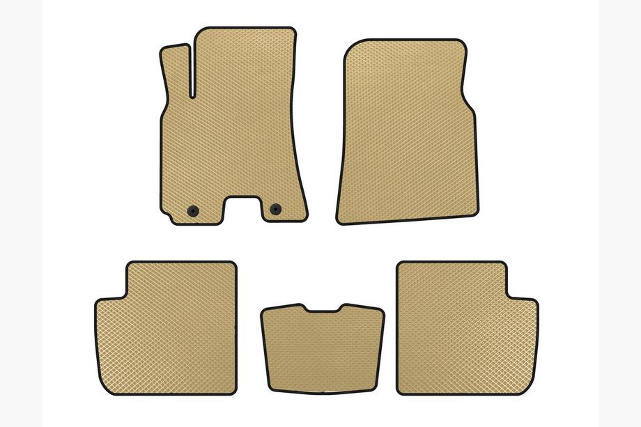 Chery Tiggo 3 2005- Alfombrillas EVA (Beige) Image